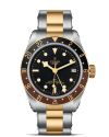 Tudor Black Bay GMT S&G 41 mm steel case, Steel and yellow gold bracelet (horloges)